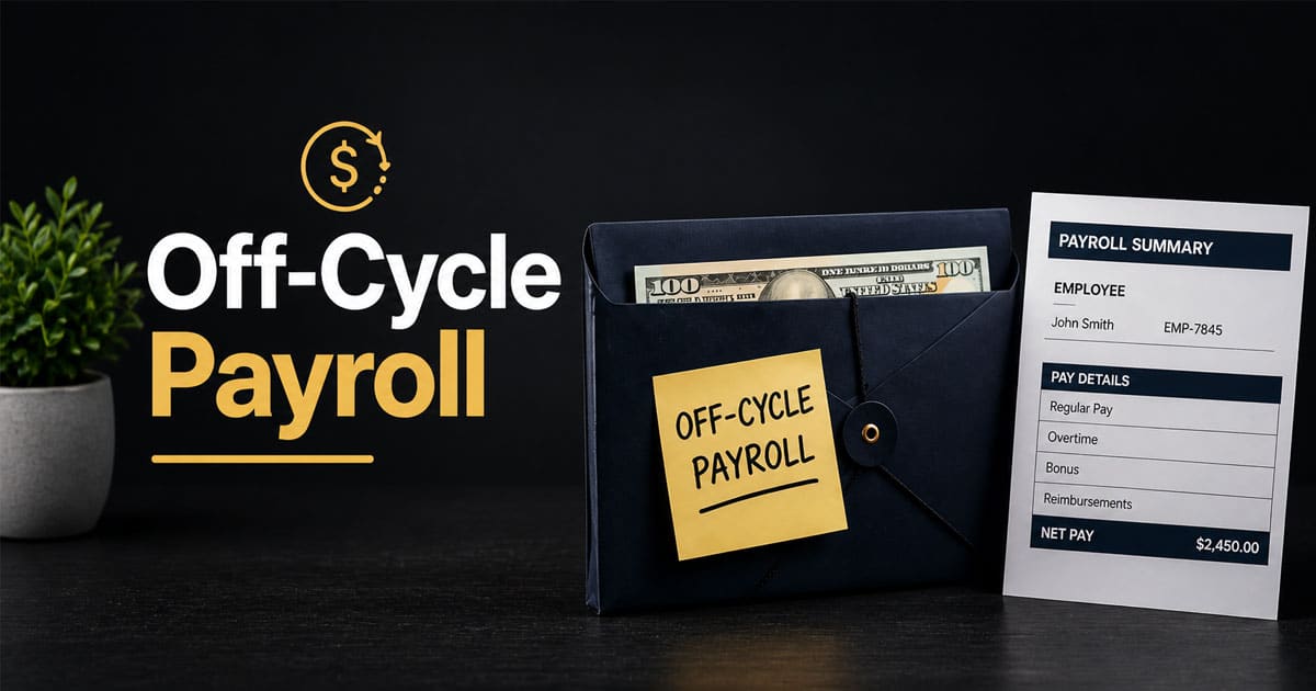 Off Cycle Payroll