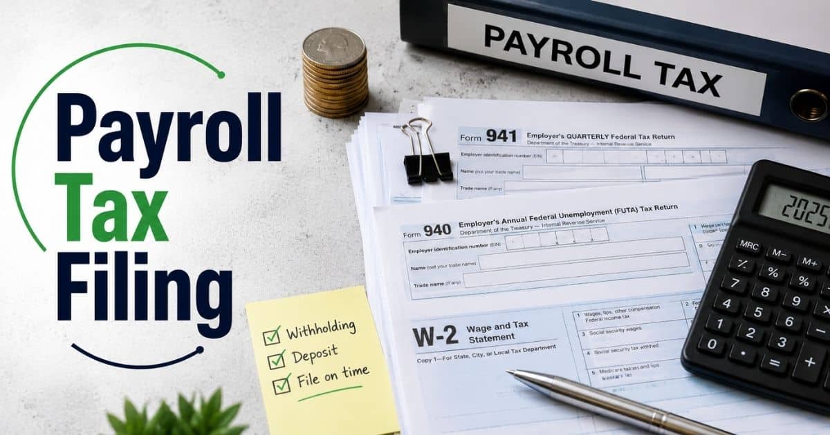 Payroll Tax Filing Process For Small Businesses