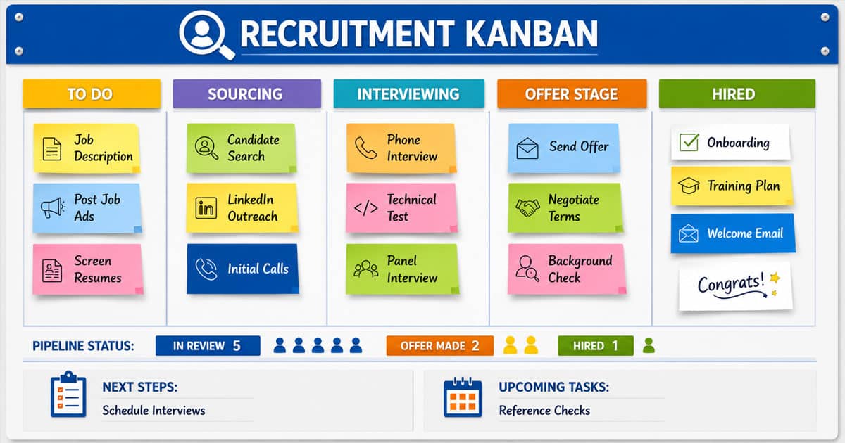 Recruitment Kanban: A Practical Hiring Framework For Modern Teams