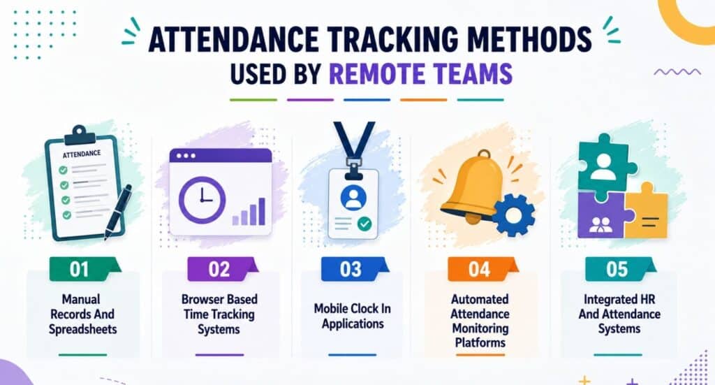 Attendance Tracking Methods Used By Remote Teams