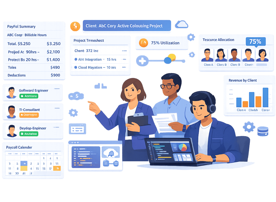 HR And Payroll Software For IT Services And Consulting Firms