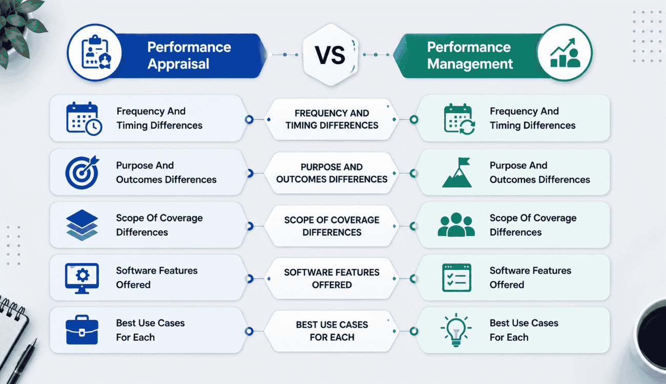 Performance Appraisal Vs Performance Management