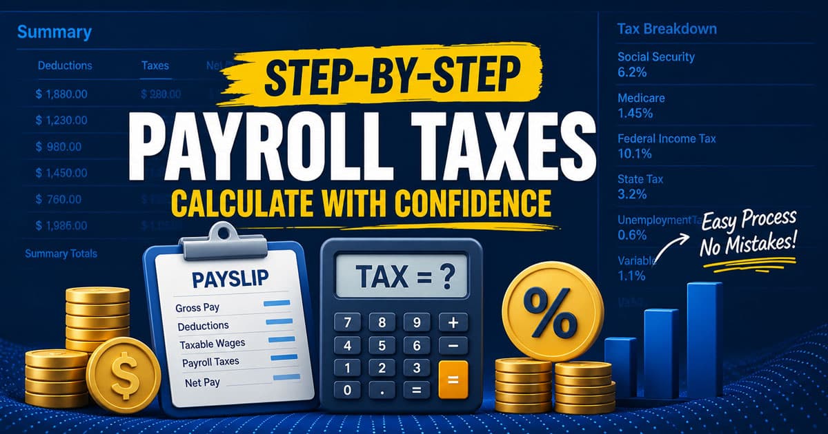 How To Calculate Payroll Taxes