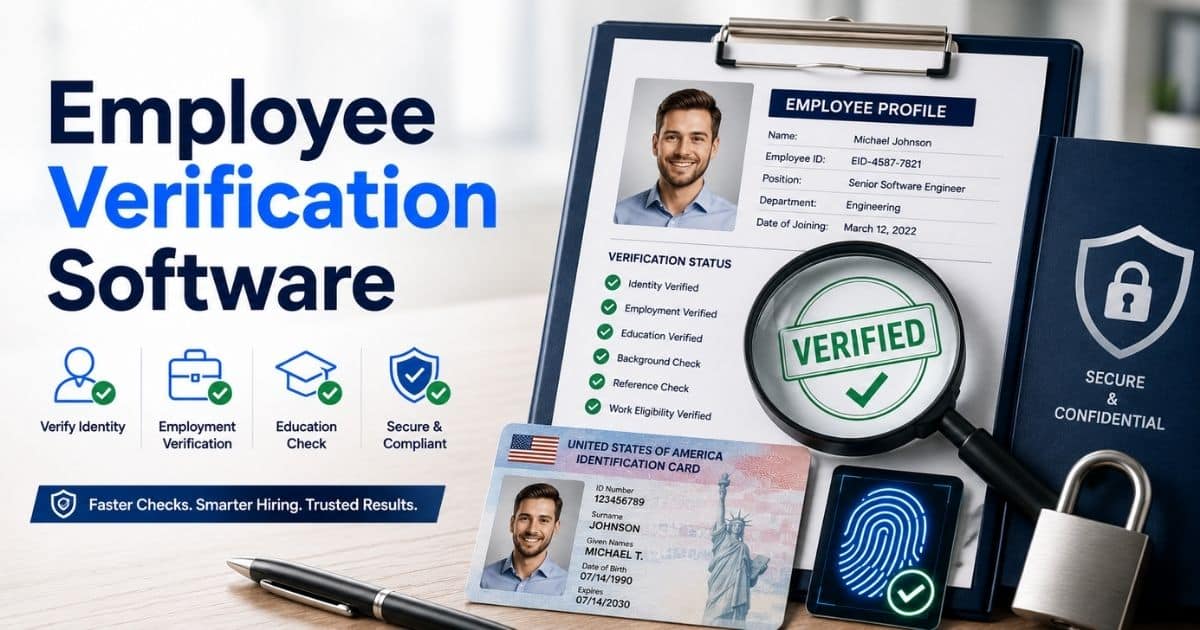 Employee Verification Software For Faster Background And Employment Checks